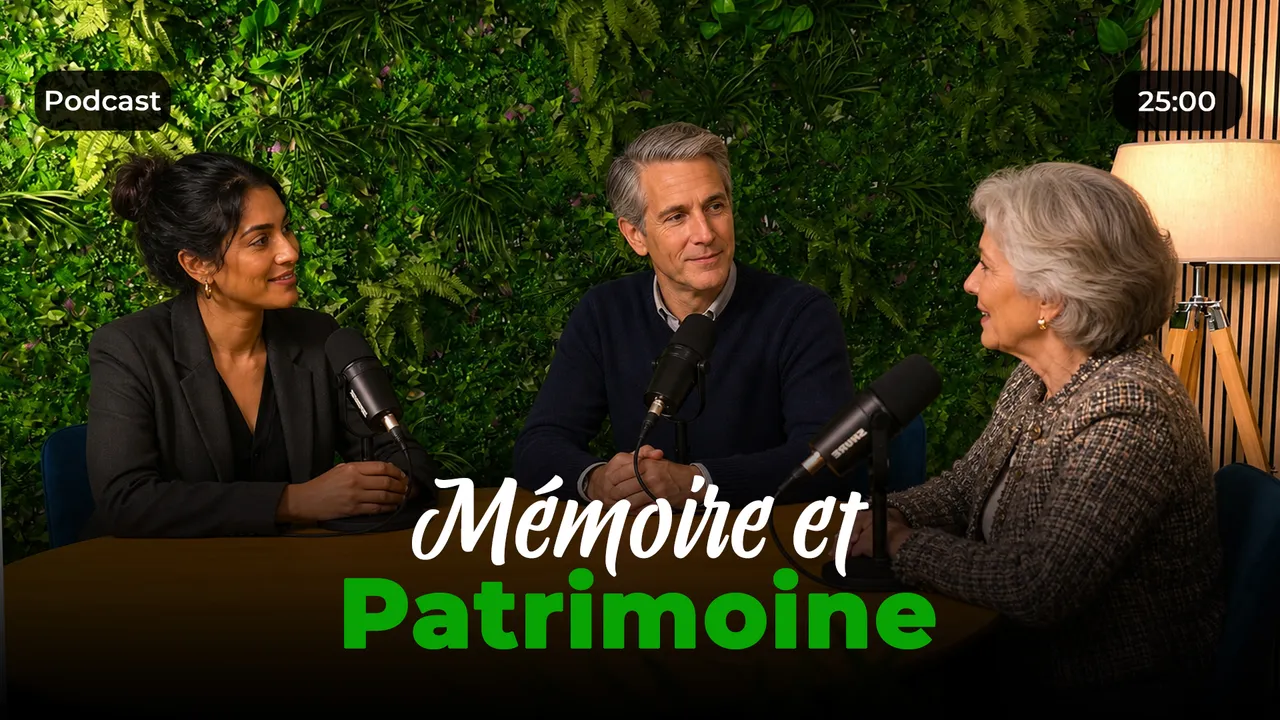 Visuel de l’émission Mémoire et Patrimoine